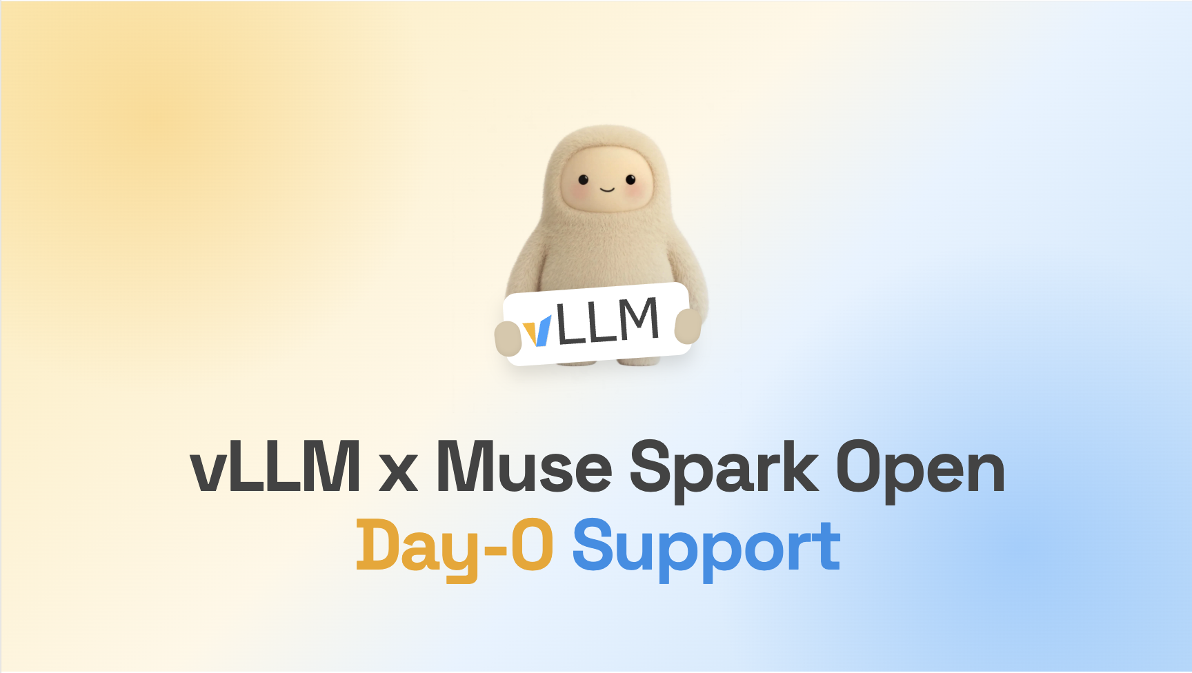 Day 0 support for Muse Spark Open on vLLM